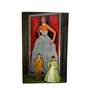 Vintage 1960s Silver Queen Unused Postcard Virginia City Nevada Casino